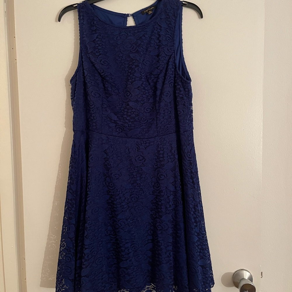 City triangles royal blue size CL dress